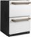Angle Zoom. Café - 5.7 Cu. Ft. Built-In Dual-Drawer Refrigerator - Matte white.