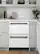 Alt View 17. Café - 5.7 Cu. Ft. Built-In Dual-Drawer Refrigerator - Matte White.