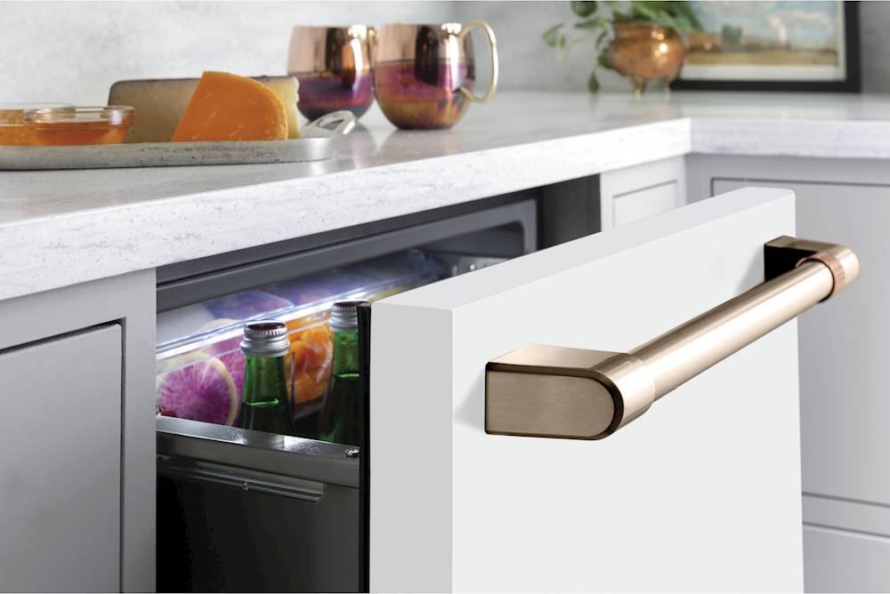 Alt View 19. Café - 5.7 Cu. Ft. Built-In Dual-Drawer Refrigerator - Matte White.