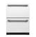 Alt View 21. Café - 5.7 Cu. Ft. Built-In Dual-Drawer Refrigerator - Matte White.