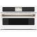 Front Zoom. Café - 30" Built-In Single Electric Convection Wall Oven with 240V Advantium Technology - Matte white.