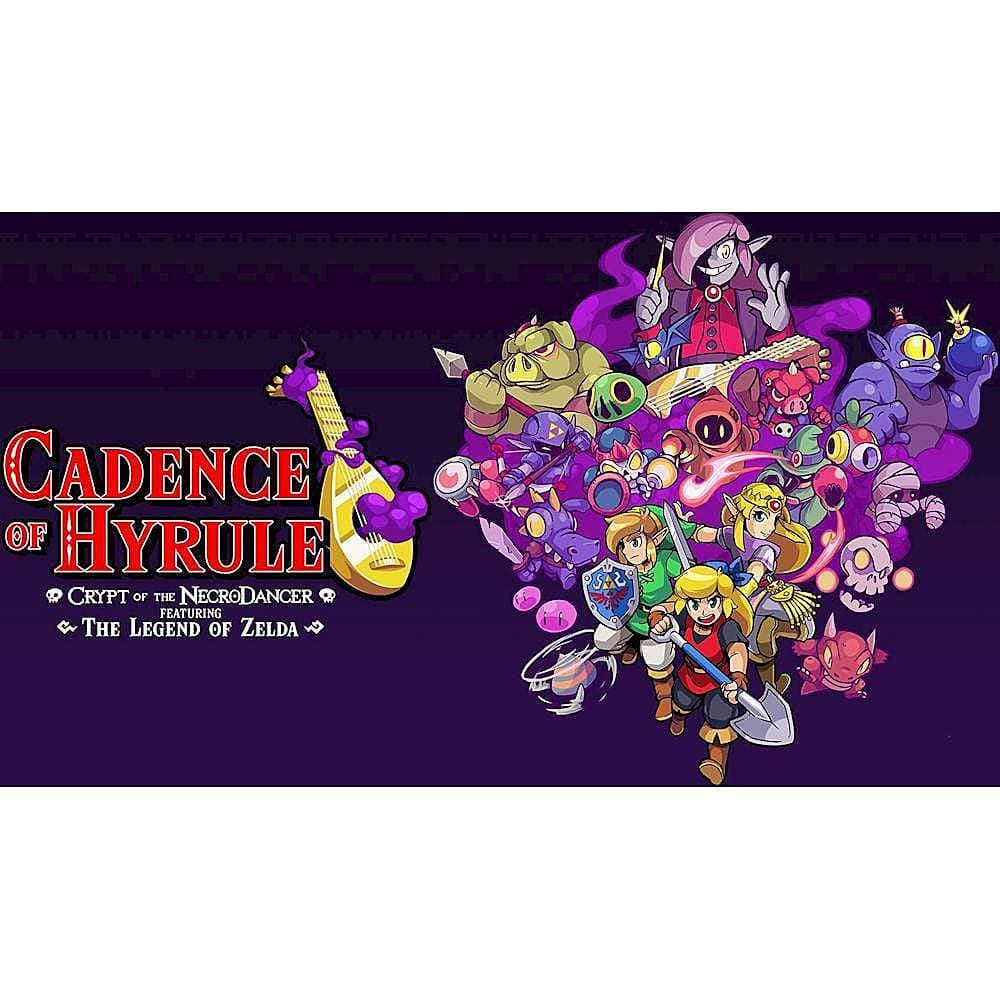 Front. Nintendo - Cadence of Hyrule: Crypt of the NecroDancer Featuring the Legend of Zelda.