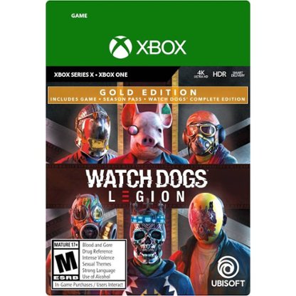 Watch Dogs: Legion Gold Edition - Xbox One, Xbox Series S, Xbox Series X [Digital]