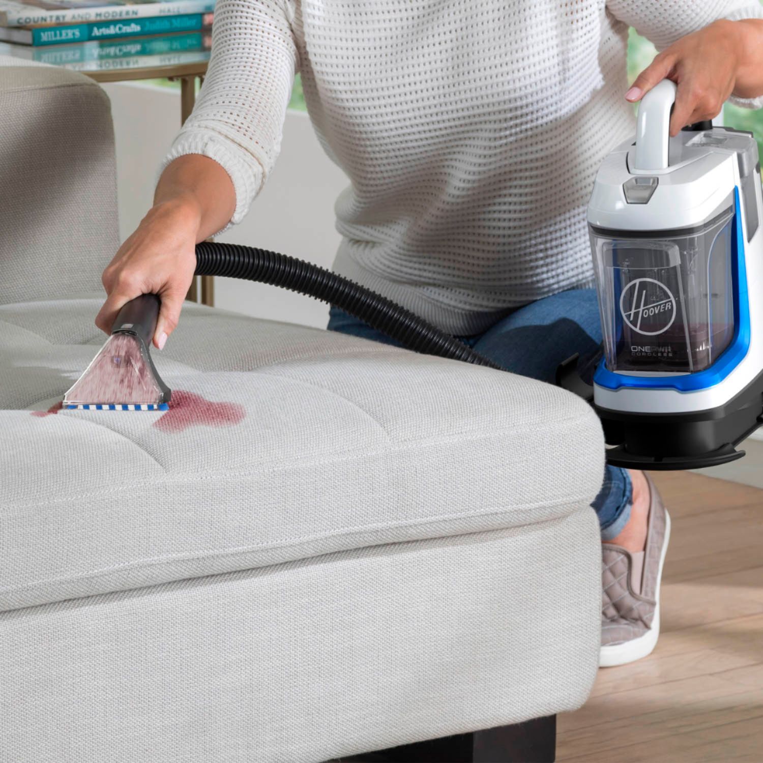 Hoover Onepwr Cleanslate Cordless Portable Carpet Cleaner Bh14000