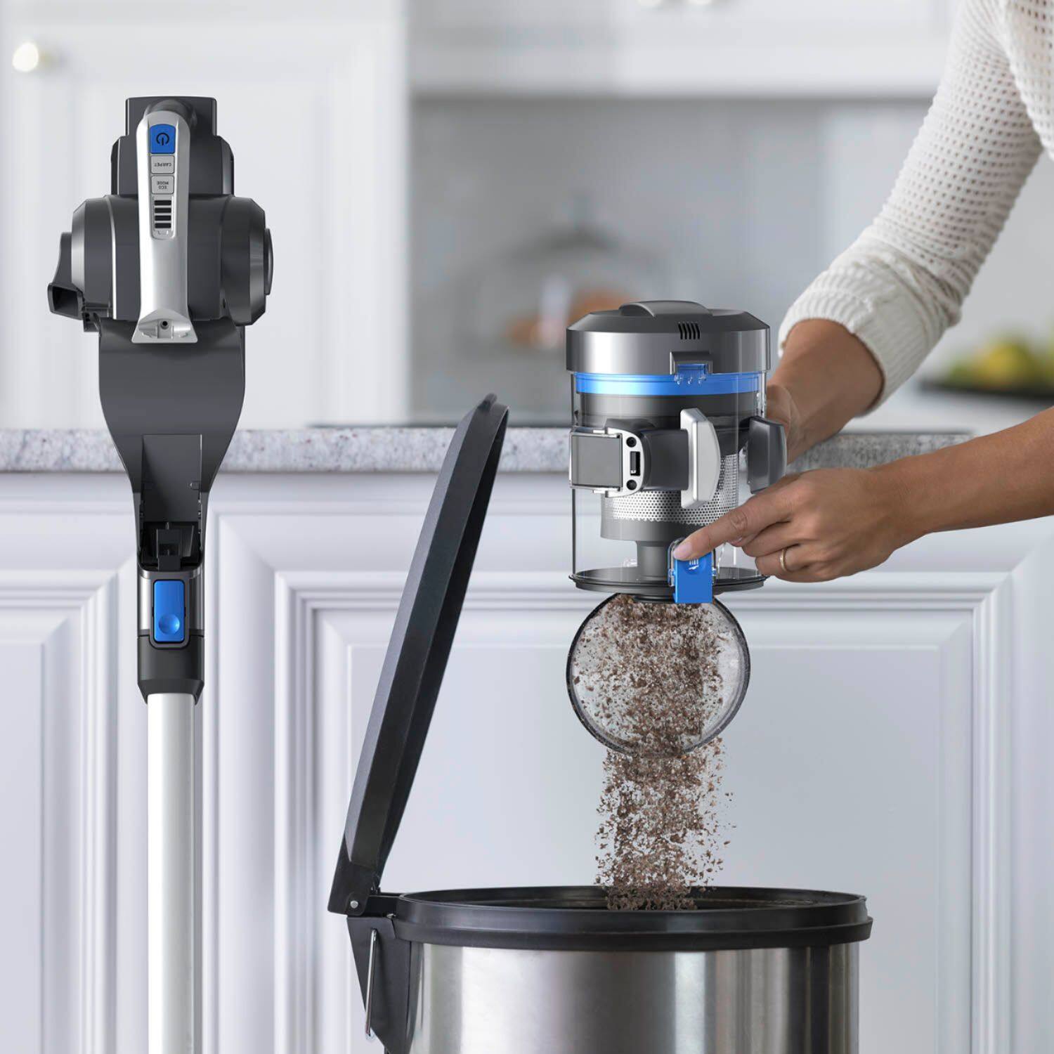 Alt View 12. Hoover - ONEPWR Blade+ Cordless Stick Vacuum - Gray.