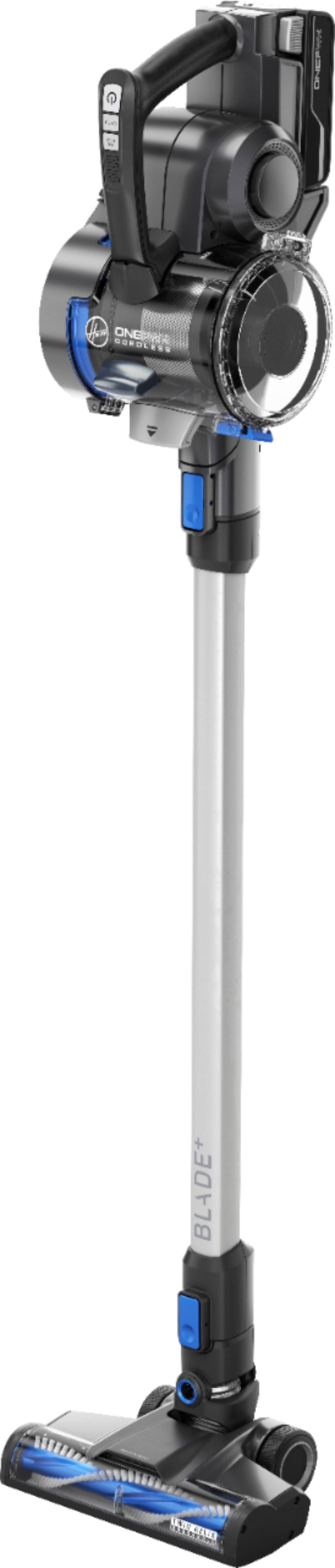 Left. Hoover - ONEPWR Blade+ Cordless Stick Vacuum - Gray.