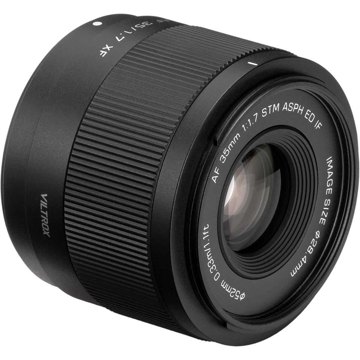 AF 35/1.7 XF  
VILTROX  
STM ASPH ED IF  
35mm 1:1.7  
IMAGE SIZE 0.33m/1ft  
42mm