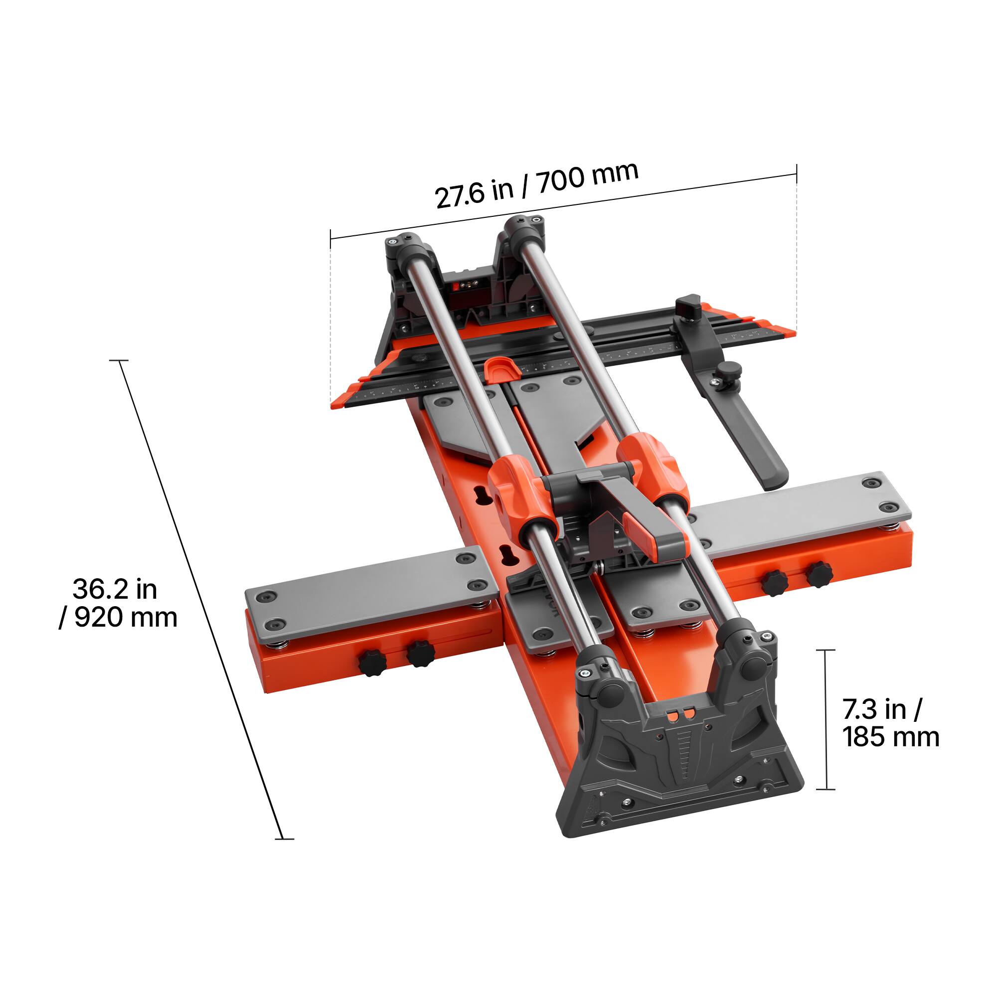 700 mm / 27.6 in  
36.2 in / 920 mm  
7.3 in / 185 mm