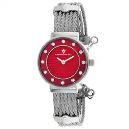 Christian Van Sant - Women's Cavo Dial Watch - CV1294 - Red