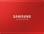 Samsung - T5 500GB External USB Type C Portable Solid State Drive - Metallic Red
