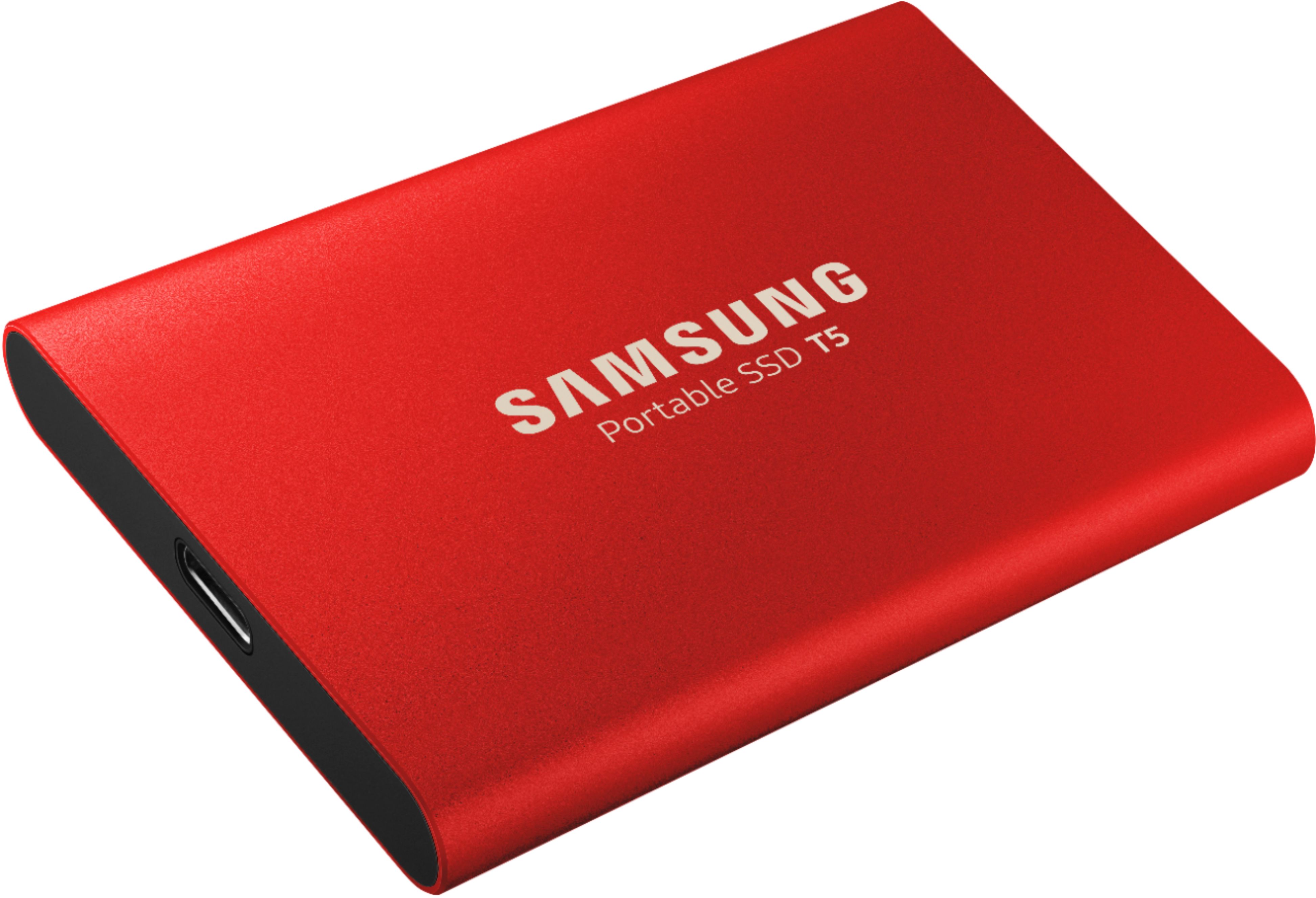Samsung T5 1TB External USB Type C Portable Solid State Drive Metallic