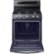 Alt View Zoom 11. Samsung - 5.8 Cu. Ft. Self-Cleaning Freestanding Gas Convection Range - Black stainless steel.