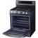 Alt View Zoom 14. Samsung - 5.8 Cu. Ft. Self-Cleaning Freestanding Gas Convection Range - Black stainless steel.
