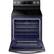 Alt View 12. Samsung - 5.9 Cu. Ft. Self-Cleaning Freestanding Electric Convection Range - Black Stainless Steel.