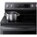 Alt View Zoom 17. Samsung - 5.9 Cu. Ft. Self-Cleaning Freestanding Electric Convection Range - Black stainless steel.
