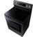 Alt View 20. Samsung - 5.9 Cu. Ft. Self-Cleaning Freestanding Electric Convection Range - Black Stainless Steel.