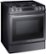 Angle Zoom. Samsung - 5.8 Cu. Ft. Self-Cleaning Slide-In Gas Convection Range - Black stainless steel.