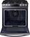 Alt View 11. Samsung - 5.8 Cu. Ft. Self-Cleaning Slide-In Gas Convection Range - Black stainless steel.