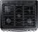 Alt View Zoom 12. Samsung - 5.8 Cu. Ft. Self-Cleaning Slide-In Gas Convection Range - Black stainless steel.