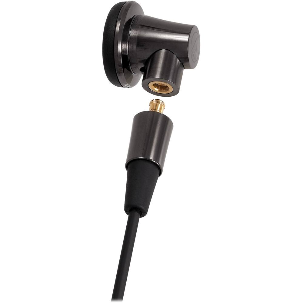 Alt View 11. Audio-Technica - ATH CM2000TI Wired In-Ear Headphones - Black.