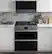 Alt View 20. Café - Modern Glass 6.7 Cu. Ft. Slide-In Double Oven Gas Convection Range.