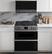 Alt View 21. Café - Modern Glass 6.7 Cu. Ft. Slide-In Double Oven Gas Convection Range.