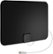 Front. Insignia™ - Ultra-Thin Indoor Plate HDTV Antenna - Black/White.