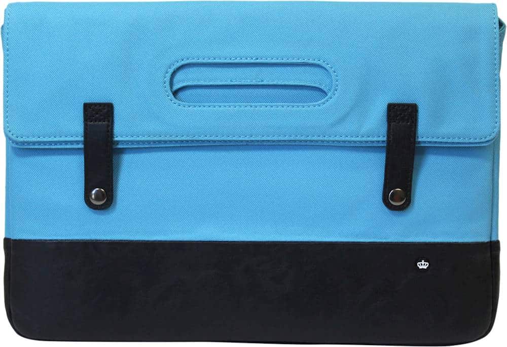 Front. PKG - Sleeve for 14" Laptop - Cobalt/Black.