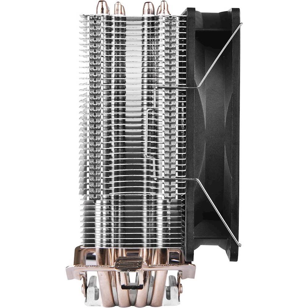 Alt View 12. Thermaltake - Contac Silent 12 120mm CPU Cooling Fan - Black/White.