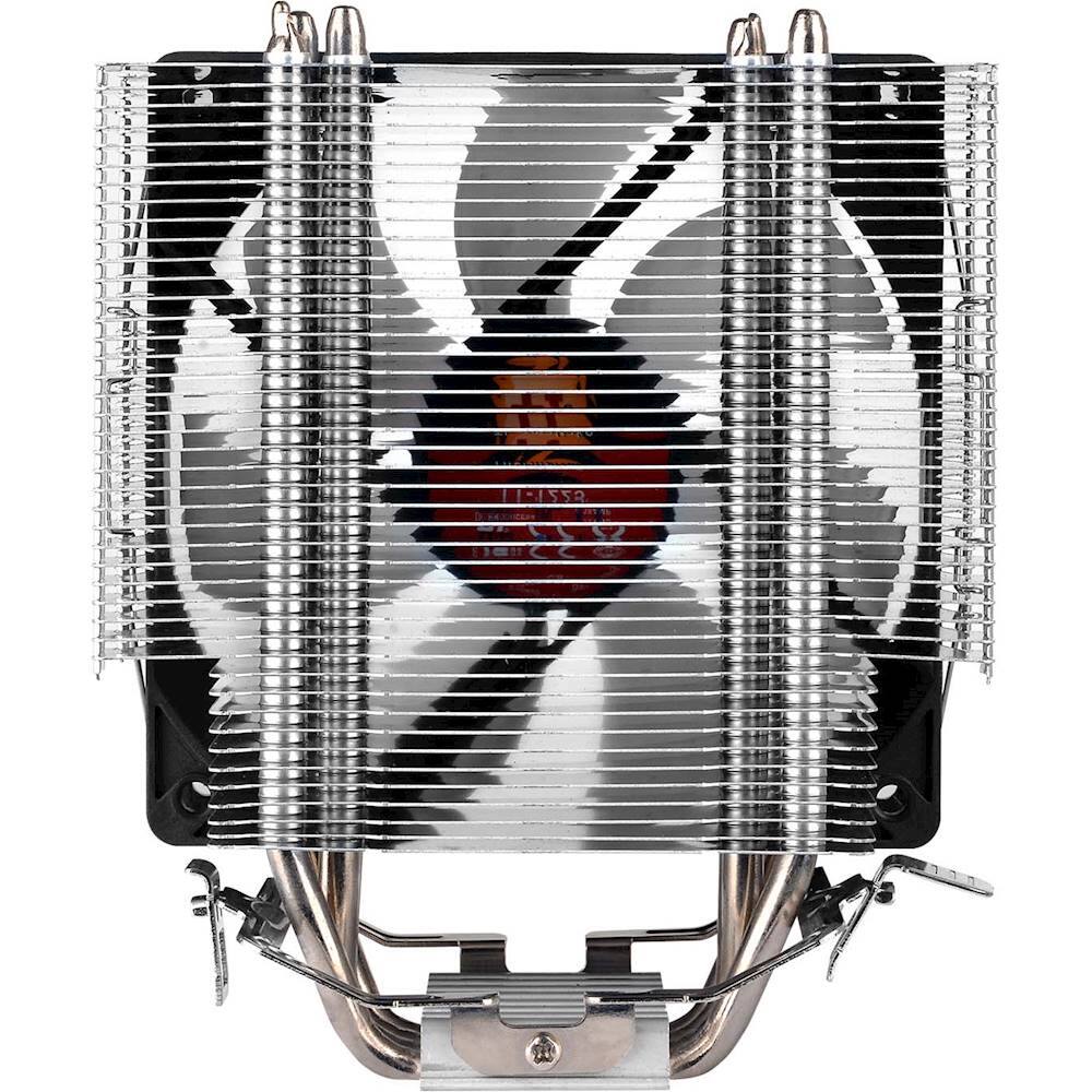 Alt View 13. Thermaltake - Contac Silent 12 120mm CPU Cooling Fan - Black/White.
