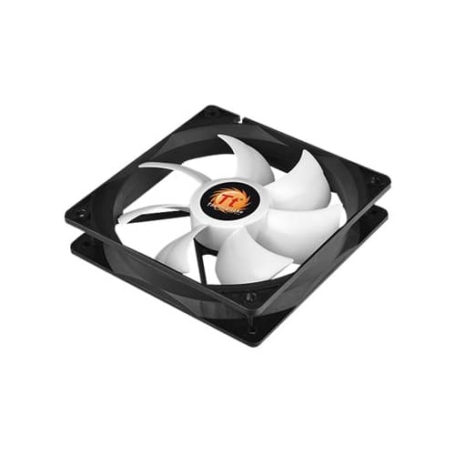Alt View 17. Thermaltake - Contac Silent 12 120mm CPU Cooling Fan - Black/White.