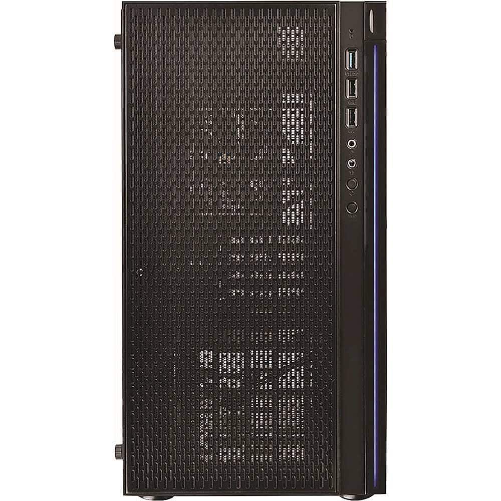 Alt View 11. Thermaltake - Versa H18 TG Mid Tower Case - Black, Blue.