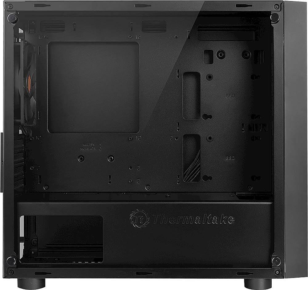 Alt View 14. Thermaltake - Versa H18 TG Mid Tower Case - Black, Blue.