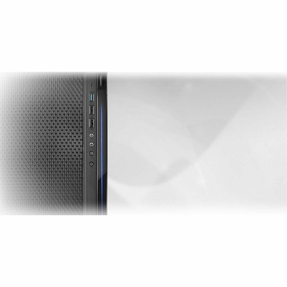 Alt View 23. Thermaltake - Versa H18 TG Mid Tower Case - Black, Blue.