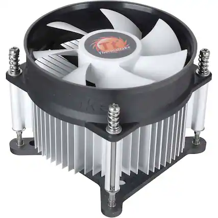 Front. Thermaltake - Gravity i2 92mm CPU Cooling Fan - Black/White.