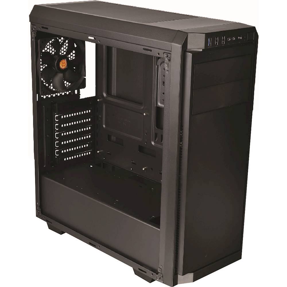 Alt View 11. Thermaltake - V100 Perforated Computer Case - Black.