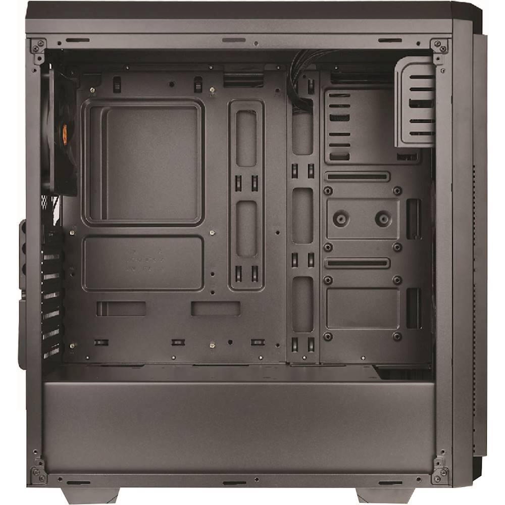 Alt View 14. Thermaltake - V100 Perforated Computer Case - Black.