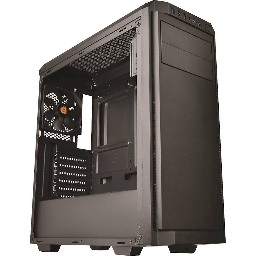 Alt View 16. Thermaltake - V100 Perforated Computer Case - Black.