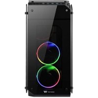 Thermaltake - View eATX Full-Tower Case - Black - Front_Zoom