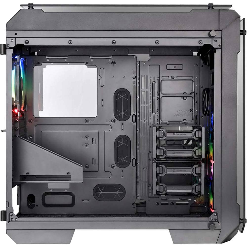 Alt View 12. Thermaltake - View 71 RGB eATX Full Tower Case - Black.