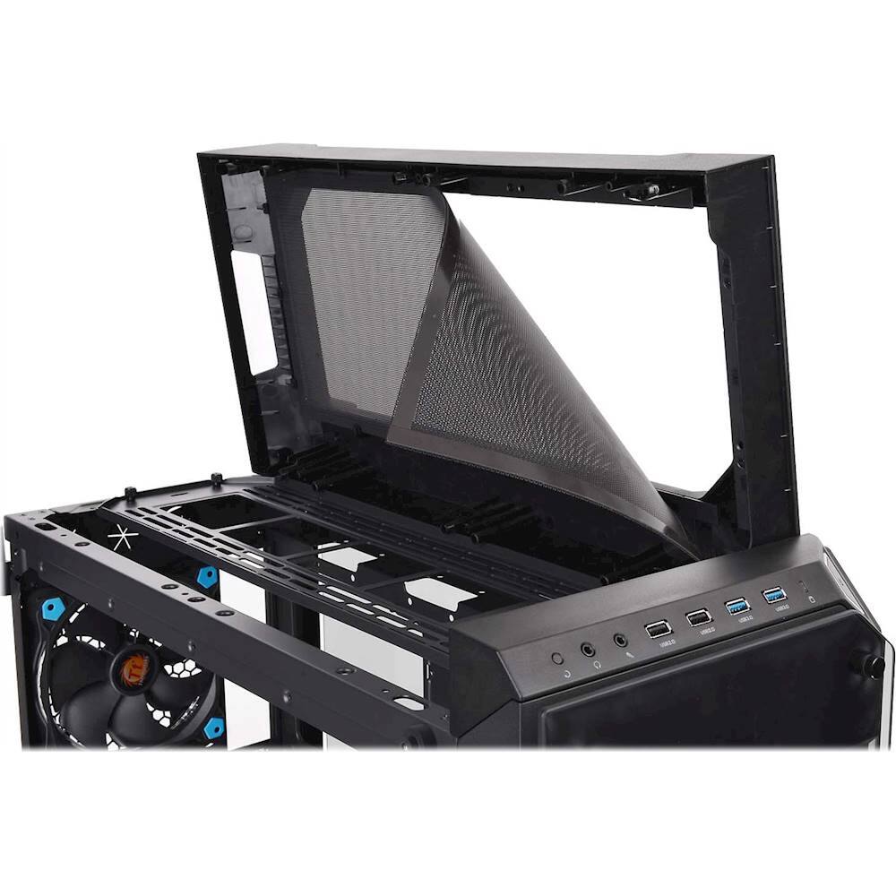 Alt View 16. Thermaltake - View 71 RGB eATX Full Tower Case - Black.