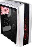 Thermaltake - Versa ATX Mid-Tower Case - Black/White - Front_Zoom