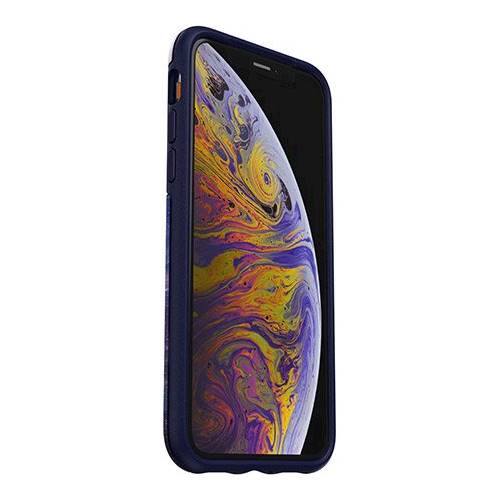Alt View 12. OtterBox - Otter + Pop Symmetry Series Case for Apple® iPhone® X and XS - Blue Nebula.