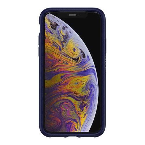 Alt View 2. OtterBox - Otter + Pop Symmetry Series Case for Apple® iPhone® X and XS - Blue Nebula.