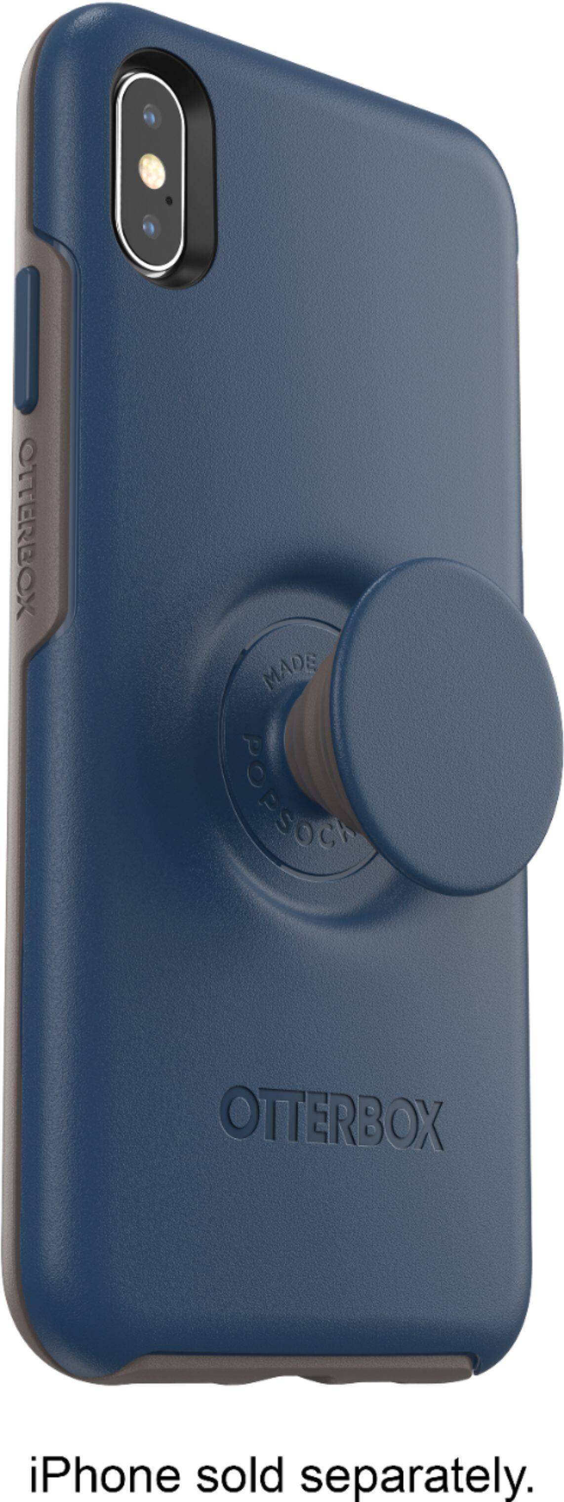 Best Buy Otterbox Otter Pop Symmetry Series Case For Apple® Iphone® Xs Max Go To Blue 77 61742 4228