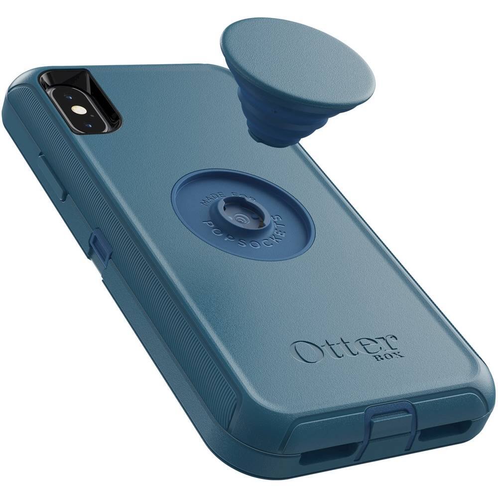 Alt View 14. OtterBox - Otter + Pop Defender Series Case for Apple® iPhone® X and XS - Winter Shade.