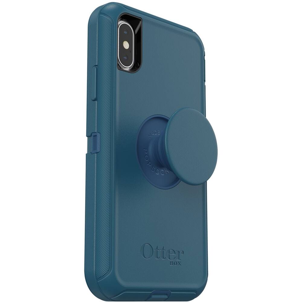 Alt View 15. OtterBox - Otter + Pop Defender Series Case for Apple® iPhone® X and XS - Winter Shade.