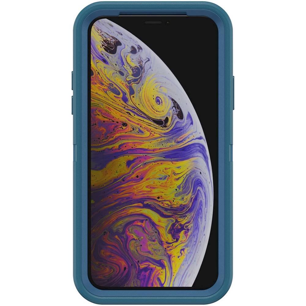 Alt View 2. OtterBox - Otter + Pop Defender Series Case for Apple® iPhone® X and XS - Winter Shade.