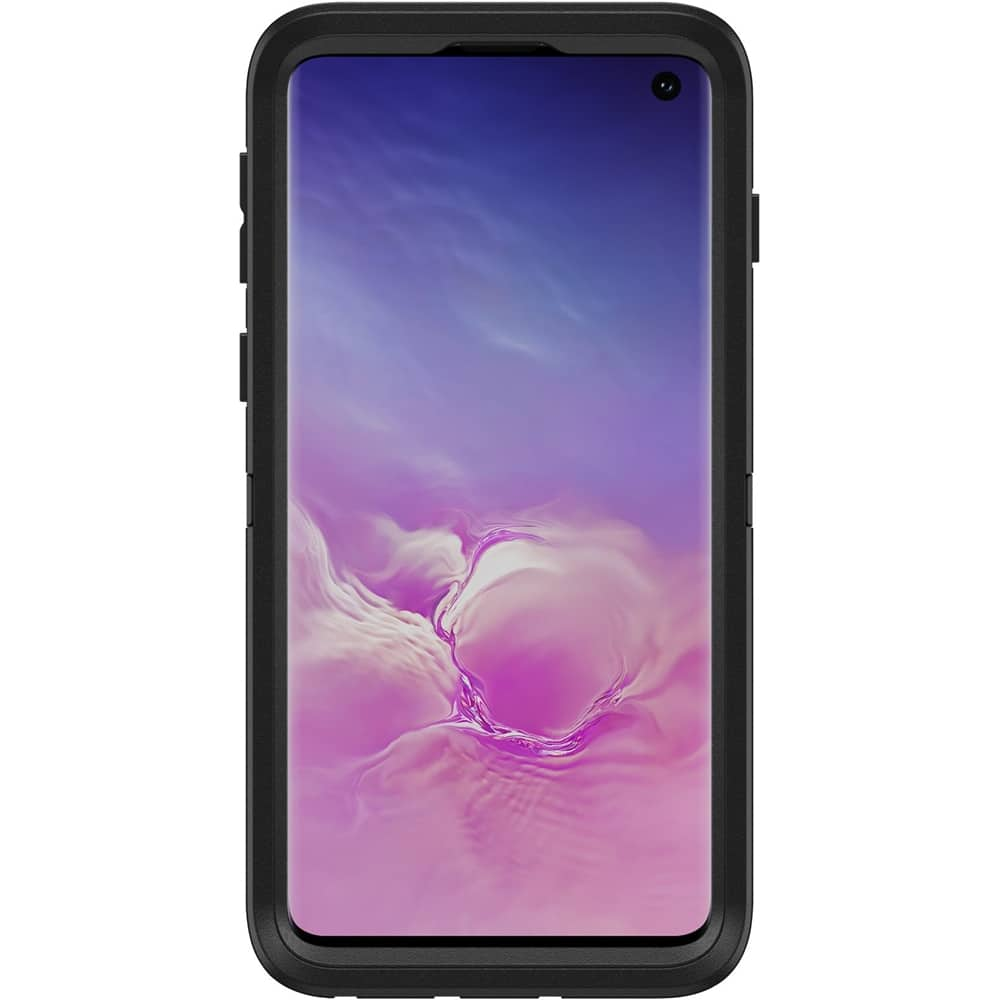 Angle View: OtterBox - Otter + Pop Defender Series Case for Samsung Galaxy S10 - Black