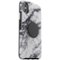 OtterBox - Otter + Pop Symmetry Series Case for Apple® iPhone® X and XS - White Marble-Angle_Standard 